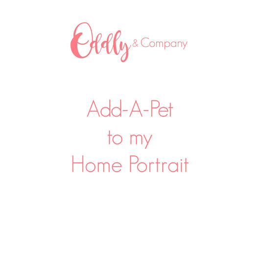 Add on Only a Pet. This listing may only be purchased with a home order.
